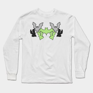 Pride Bats Agender Long Sleeve T-Shirt